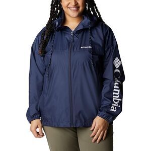 Columbia Women's navy 2X Windbreaker jacket lightweight